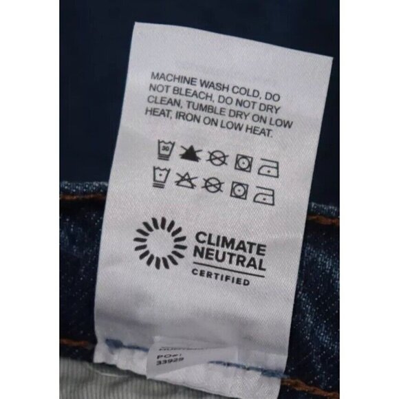 Reformation Women's 26 Dark Blue Liza Ultra High Rise Straight Leg Denim Jeans - Picture 10 of 11